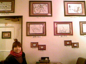 金魚カフェ個展